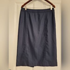 Burberry london wool blend pensil skirt size 42/M